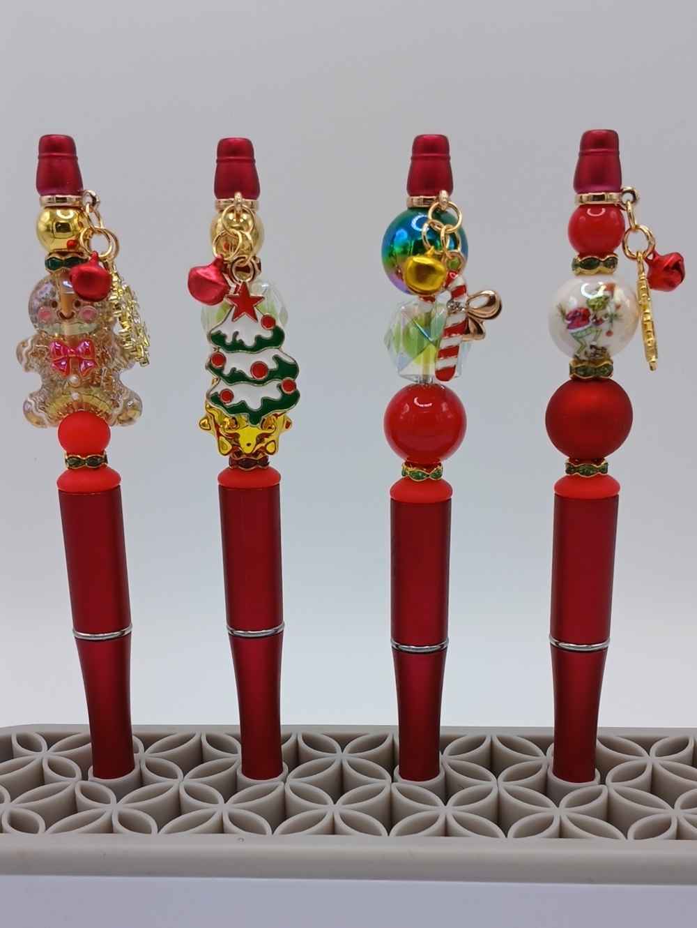 Decorative Holiday Charm Pen Set